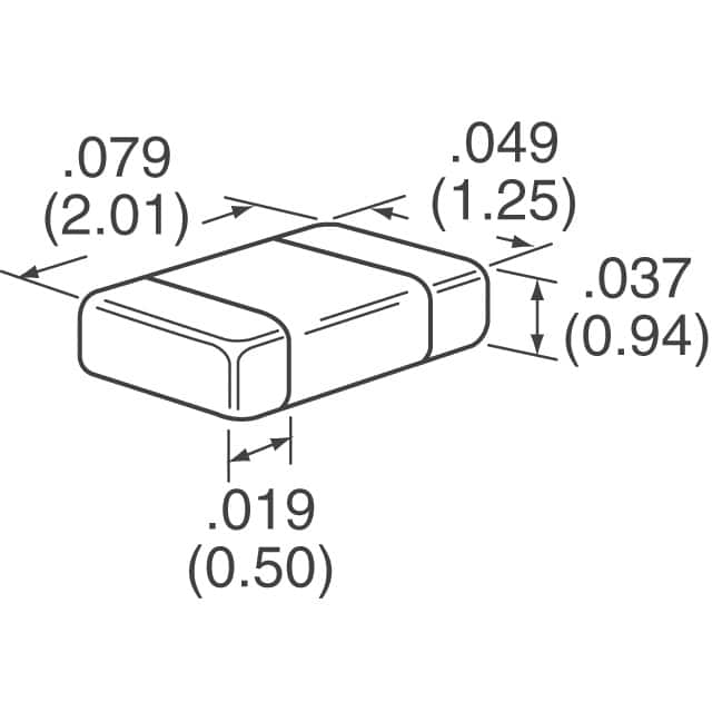 08051C272K4T2A KYOCERA AVX  Ceramic Capacitors